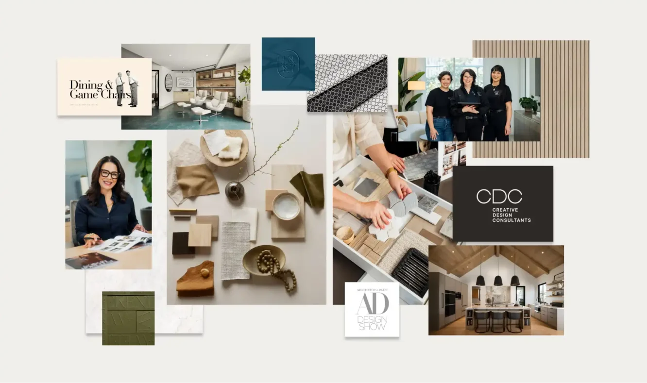 Creative Design Consultants Behind the Rebrand Moodboard by Truss Creative