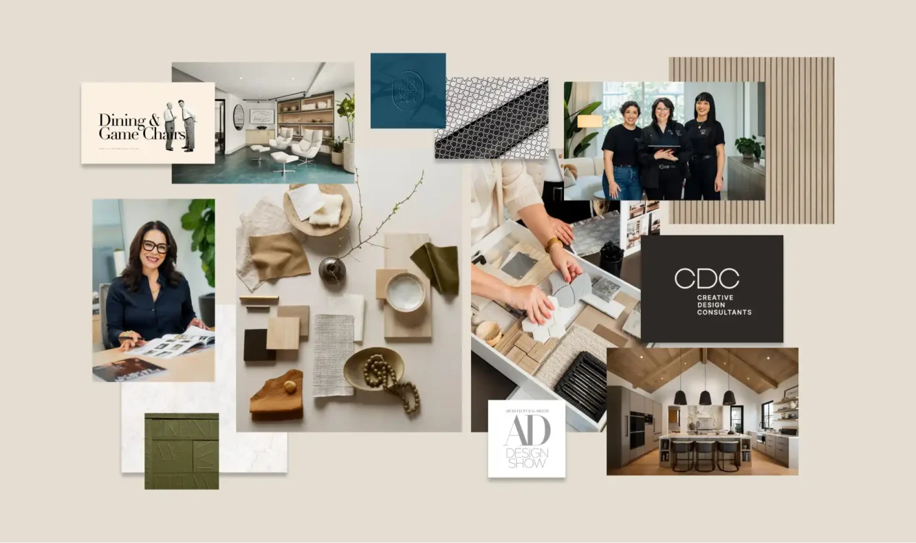 Creative Design Consultants Behind the Rebrand Moodboard by Truss Creative