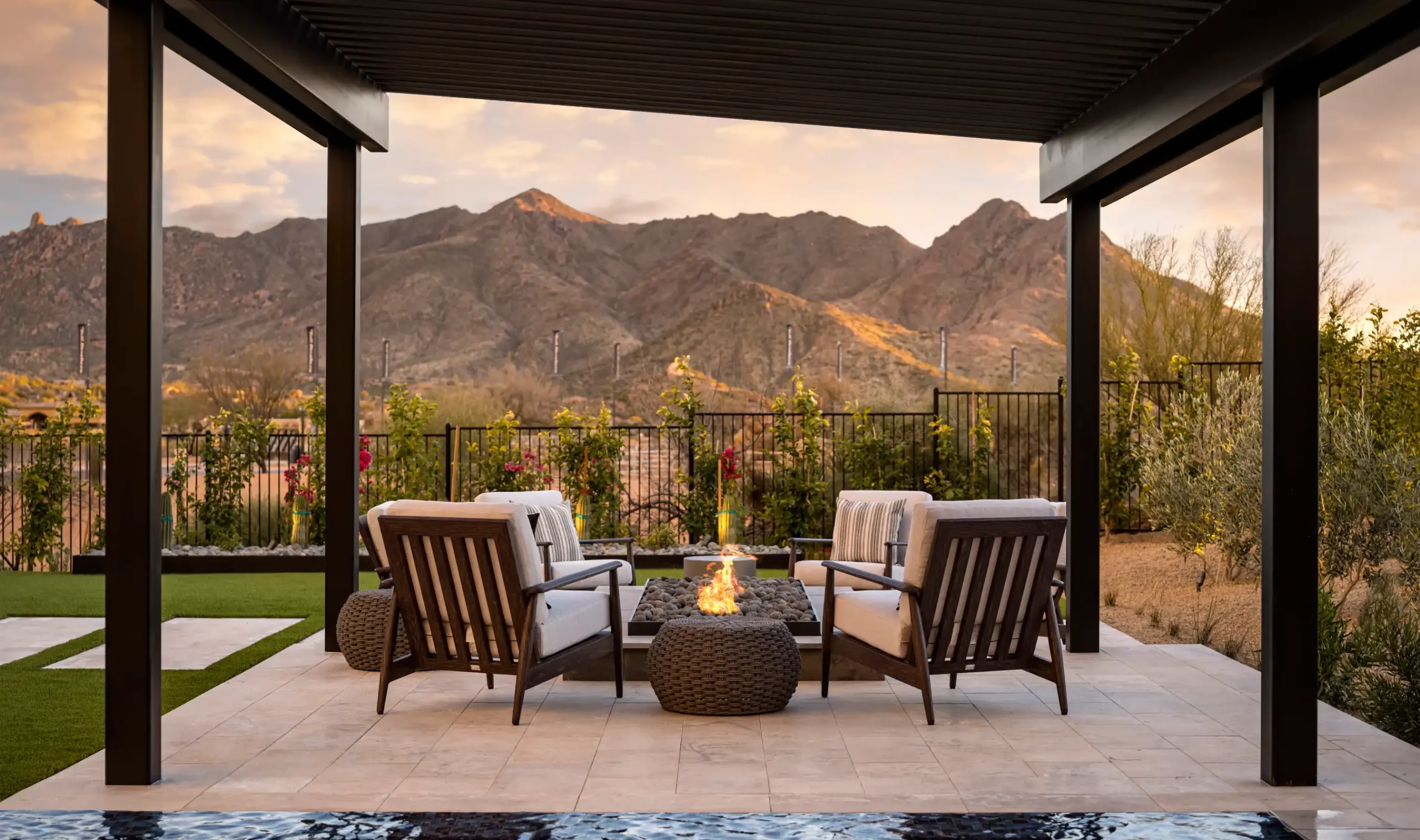 interior design gallery: Ranch Gate Estates, North Scottsdale, Arizona