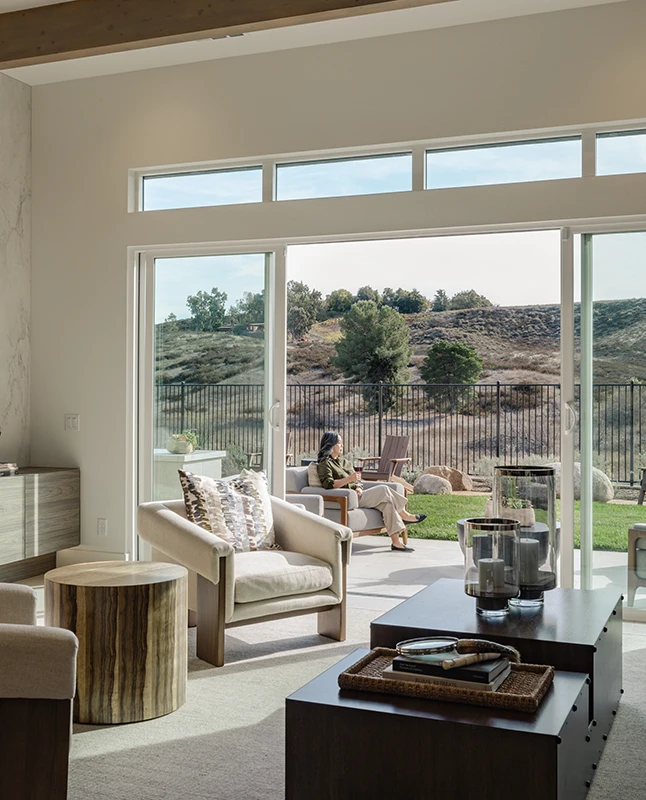 Shawood Model Home Interior Design Open Patio