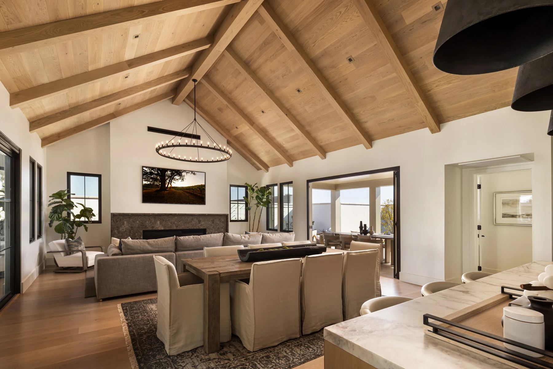 Vineyard Homes at Stanly Ranch, Napa, CA Interior Design Case Study