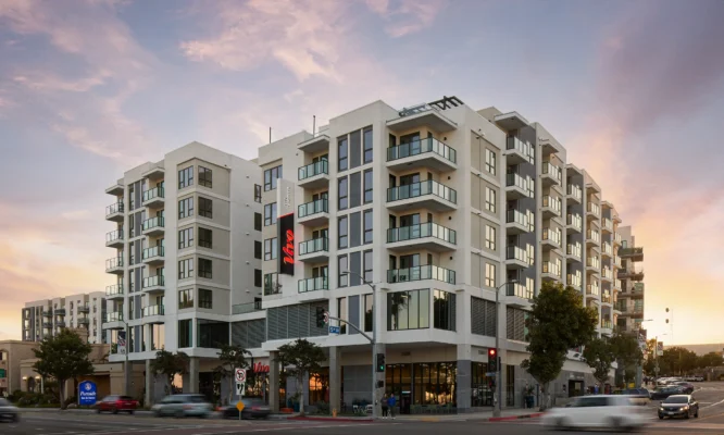 Apartment Interior Design Vivo On Harbor Exterior