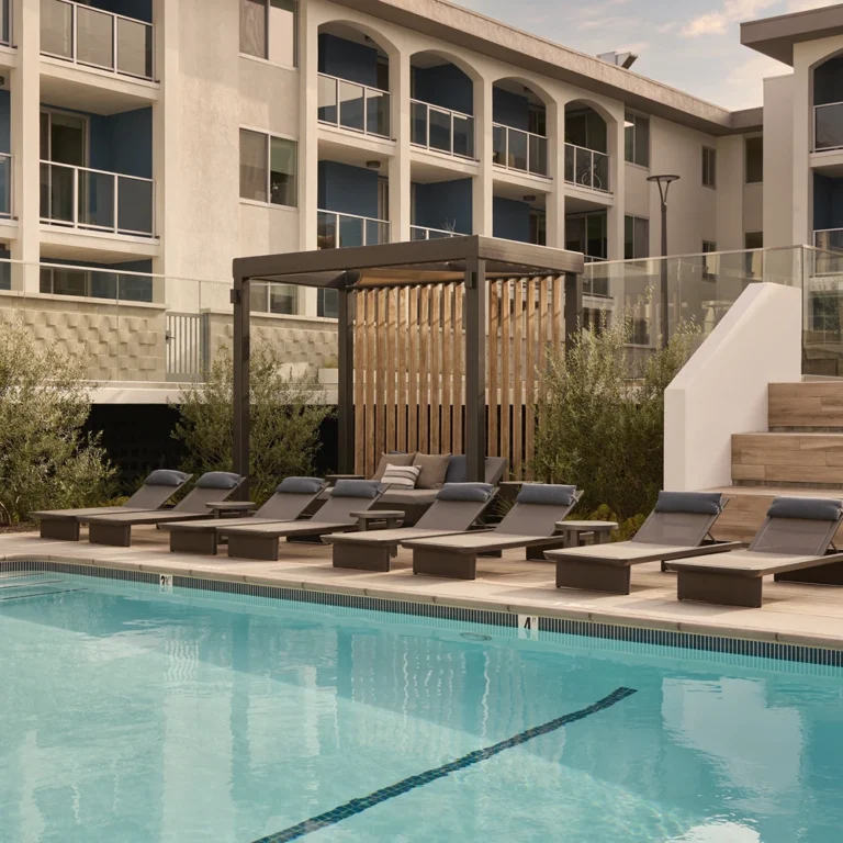 Dolphin Marina Pool Deck