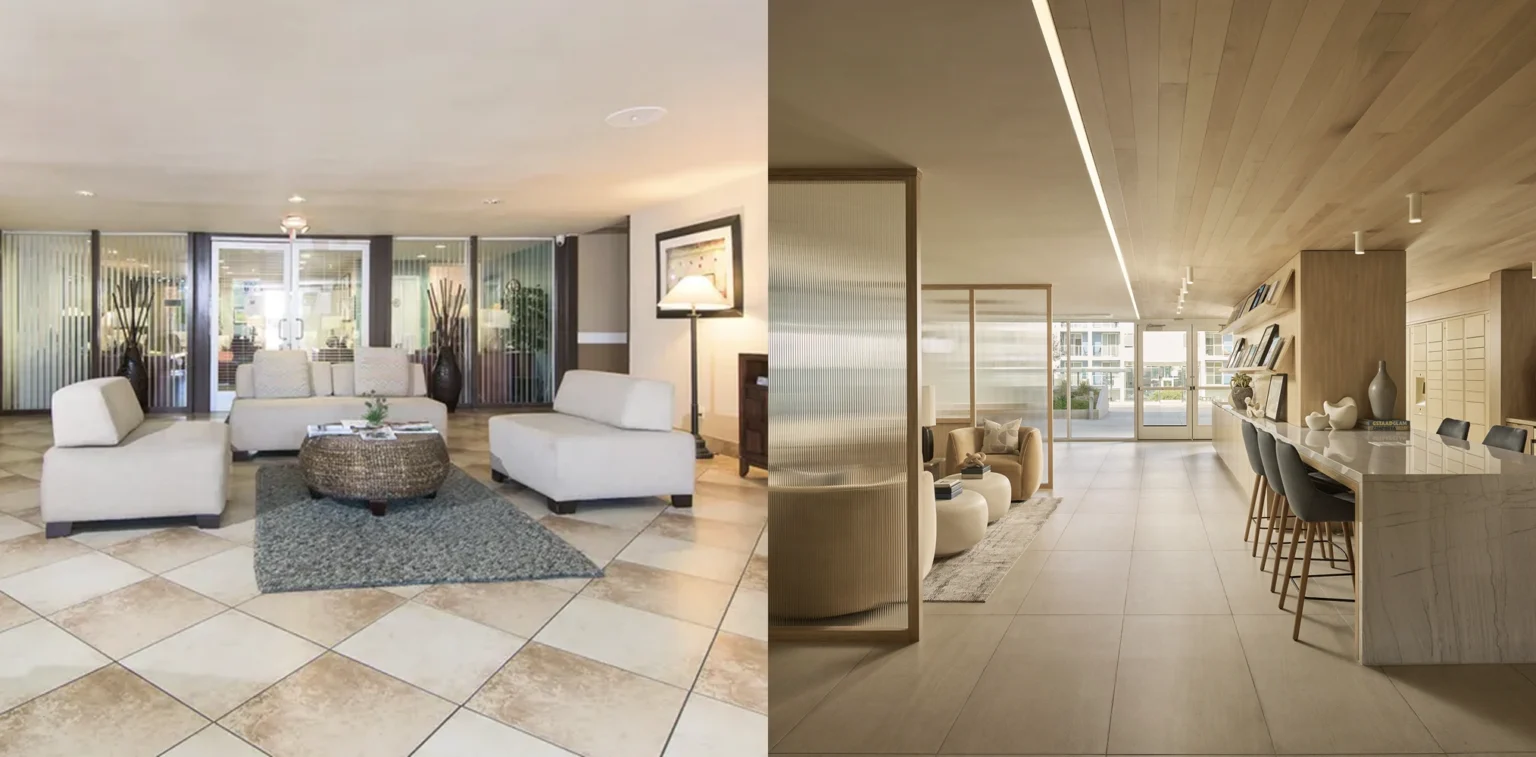 Entry Way Before After