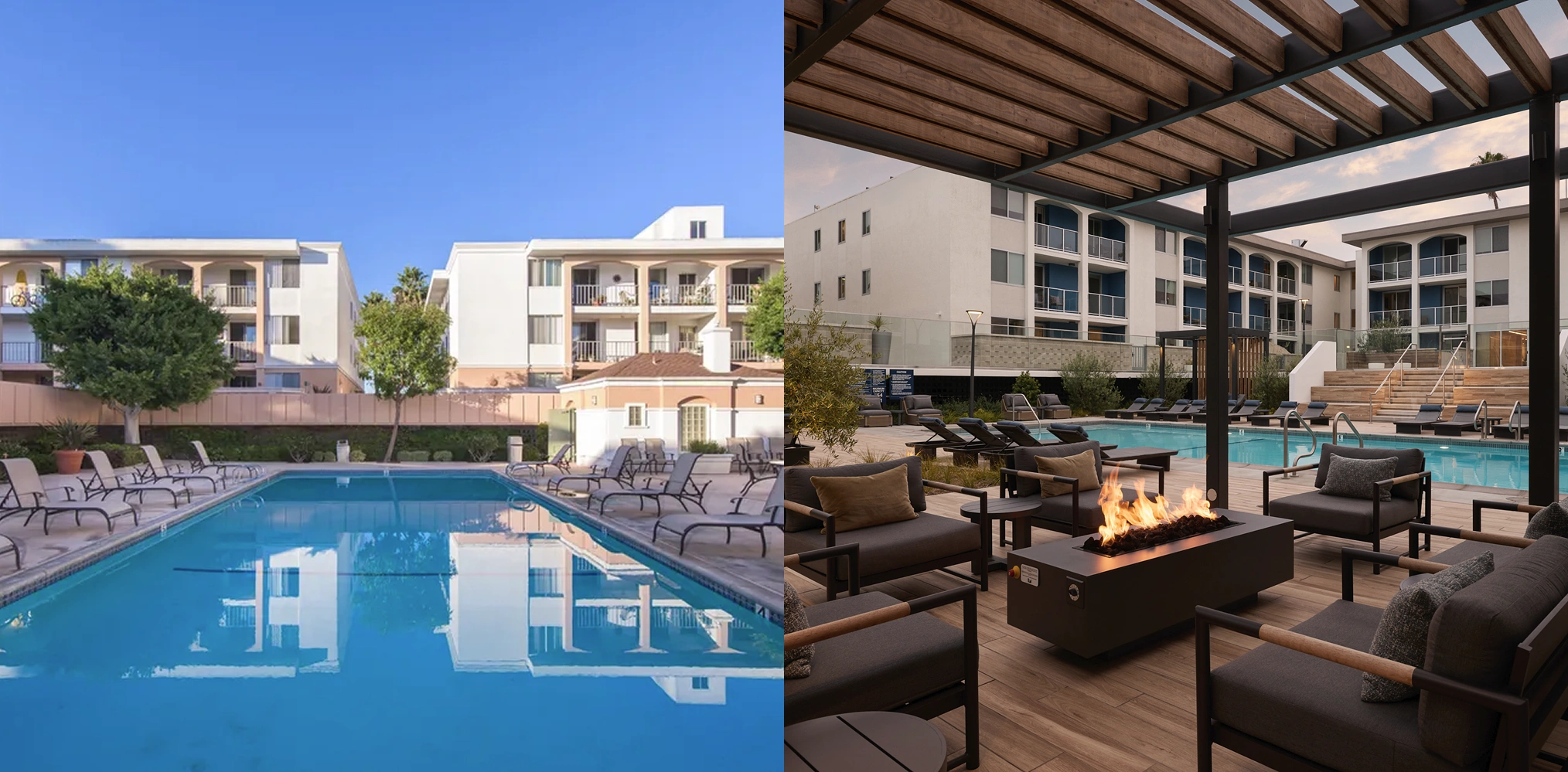 Pool Before After